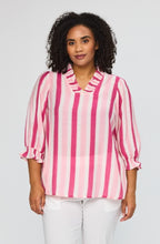 Load image into Gallery viewer, Studio pink striped top
