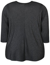 Load image into Gallery viewer, Zhenzi Thea silver Metallic top
