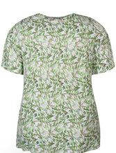 Load image into Gallery viewer, Zhenzi abstract bamboo print tops
