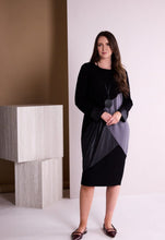 Load image into Gallery viewer, Ora Contrast angle panel dress

