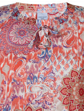 Load image into Gallery viewer, Zhenzi abstract Moroccan effect print tops
