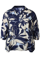 Cargar imagen en el visor de la galería, Zhenzi Amaya collar blouse top
