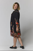 Load image into Gallery viewer, Gozzip Michelle floral print tunic dress
