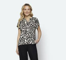 Load image into Gallery viewer, Signature zebra print top
