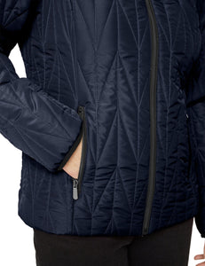 Brandtex Wine lightly Quilted jacket