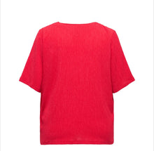 Load image into Gallery viewer, Only-carmakoma Caranna red v neckline
