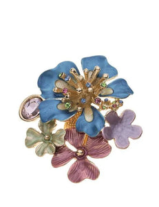 Floral petals magnetic Brooches