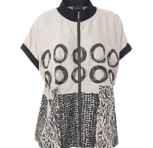 Load image into Gallery viewer, Gozzip black label beige  &amp; black waistcoat
