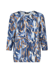 Cargar imagen en el visor de la galería, Signature abstract mix pattern print tops
