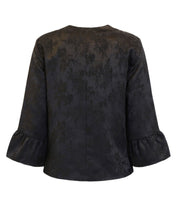 Load image into Gallery viewer, Signature abstract floral embossed jacket
