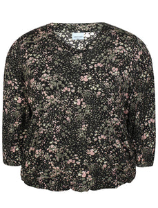 Zhenzi Blop pattern print top