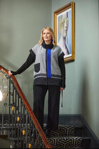 Ora sleeveless wool mix jacket