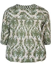 Load image into Gallery viewer, Vintage inspired pattern print top
