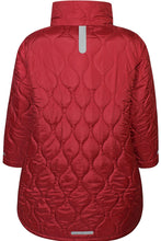 Load image into Gallery viewer, Zhenzi wine Lightly Quilted Coat

