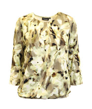 Lade das Bild in den Galerie-Viewer, Signature green abstract print top
