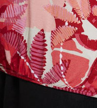 Load image into Gallery viewer, Signature abstract leaf pattern print tops
