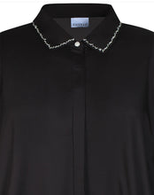 Load image into Gallery viewer, Zhenzi Vicy black blouse
