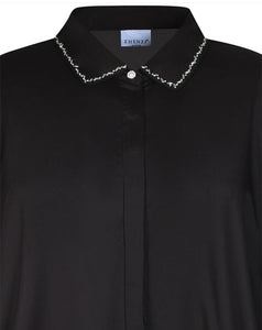 Zhenzi Vicy black blouse