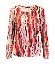Load image into Gallery viewer, Signature pink abstract print top

