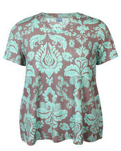 Lade das Bild in den Galerie-Viewer, Zhenzi Sylva 1357 V neck print top
