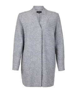 Brandtex Grey boiled wool Coat