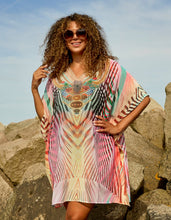Lade das Bild in den Galerie-Viewer, Zhenzi V neckline kimonos tops
