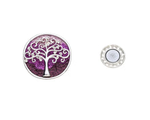 Load image into Gallery viewer, 3D Tree of life magnetic brooches

