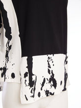 Load image into Gallery viewer, Ora round neck with print hem top
