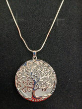 Load image into Gallery viewer, The 3D Tree of life long necklace

