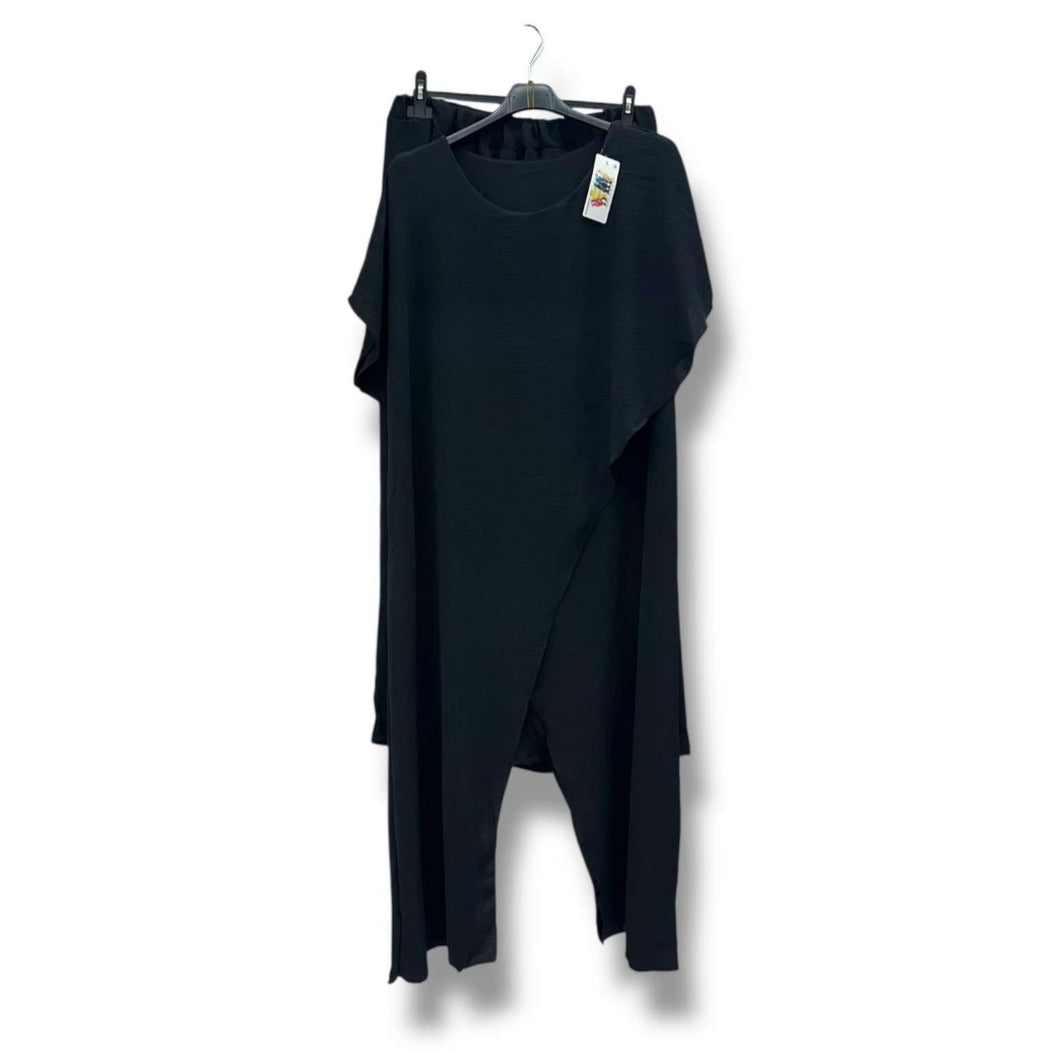 The Paula plain tunic trousers sets
