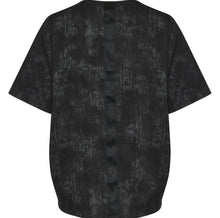 Charger l'image dans la galerie, Gozzip Leona black &amp; Grey abstract pattern jacket
