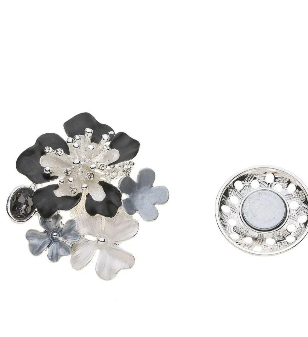 Floral petals magnetic Brooches
