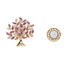 Lade das Bild in den Galerie-Viewer, Tree of life (tree)magnetic brooches
