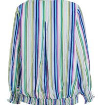 Load image into Gallery viewer, Gozzip royal blue strip top
