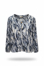 Charger l'image dans la galerie, Cassiopeia abstract print top
