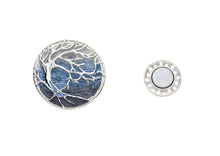 Load image into Gallery viewer, Modern tree of life magnetic brooches
