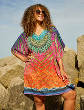 Lade das Bild in den Galerie-Viewer, Zhenzi V neckline kimonos tops
