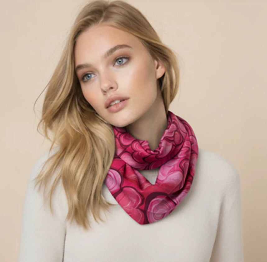 The Hearts print Snoods