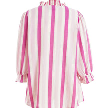 Load image into Gallery viewer, Studio pink striped top
