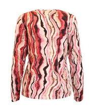 Load image into Gallery viewer, Signature pink abstract print top
