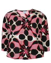 Load image into Gallery viewer, Zhenzi Octa graphic print top
