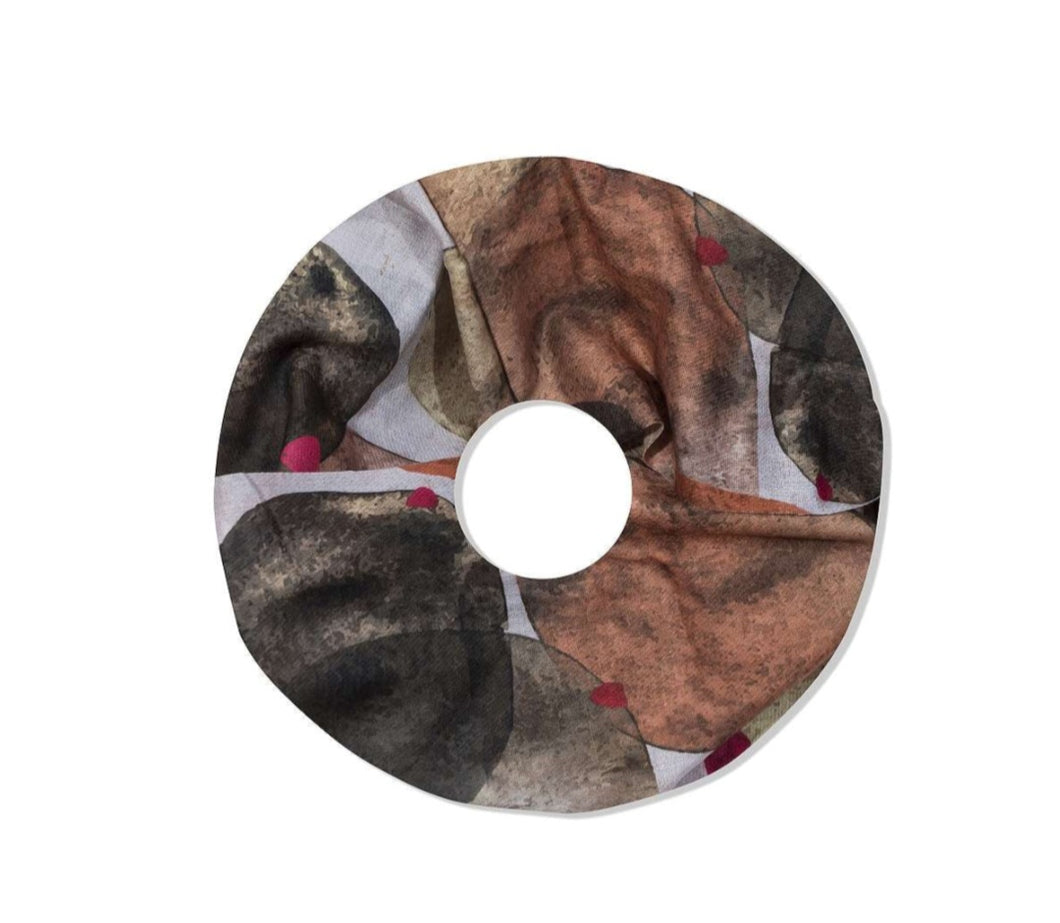 The Ursula abstract print Snoods