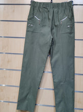 Load image into Gallery viewer, Straight leg cotton mix Trousers
