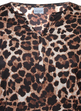 Load image into Gallery viewer, Zhenzi animal pattern print top
