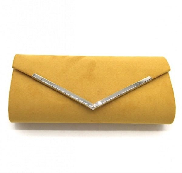 Faux Suede evening bags