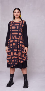 Ora Geometrical print Dress