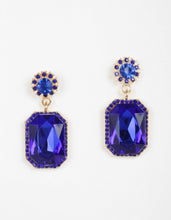 Load image into Gallery viewer, Gem statement Earrings
