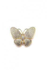 The butterfly magnetic brooch