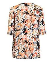 Load image into Gallery viewer, Brandtex modern abstract print top
