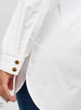 Load image into Gallery viewer, Ciso white cotton shirt

